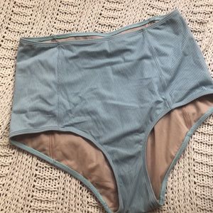 High waisted cloud blue bottoms